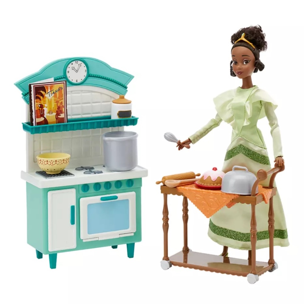 Shop Disney Disney Store Tiana Classic Doll Restaurant Play Set